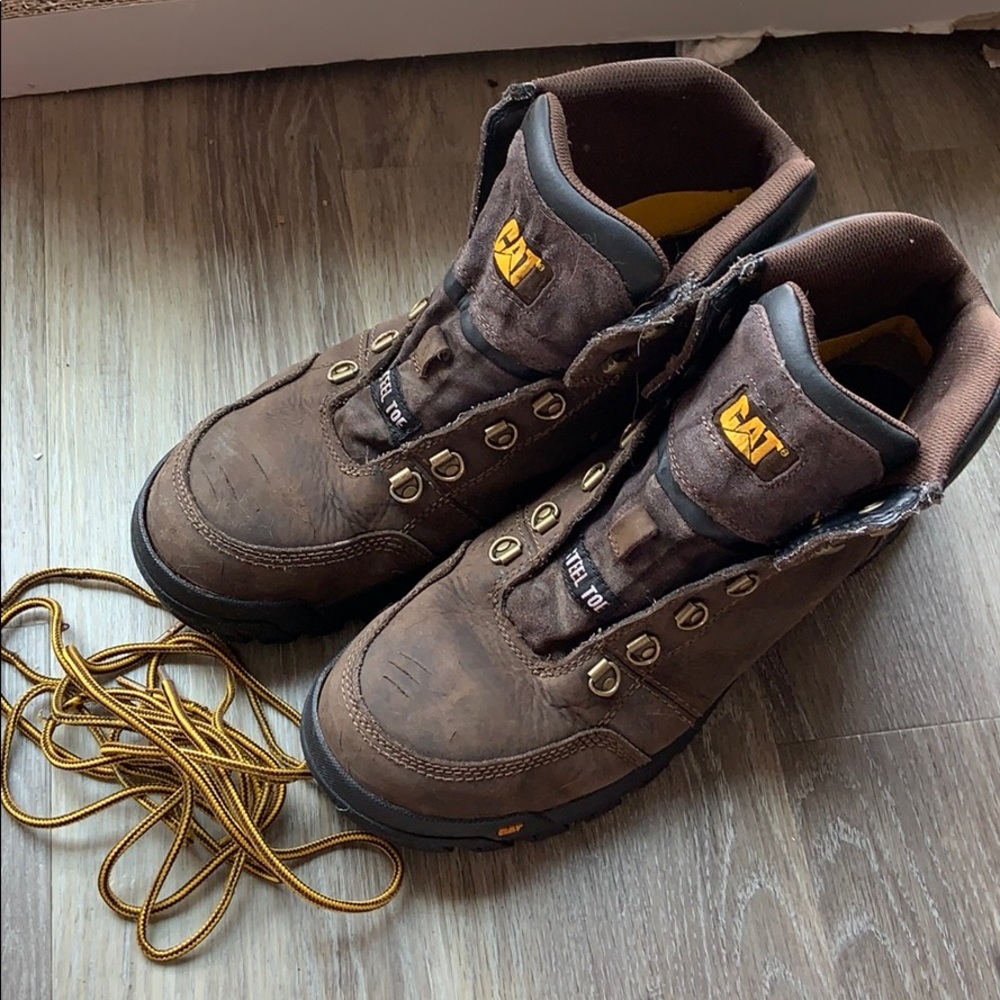 Caterpillar Steel Toe boots!